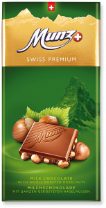 Munz Swiss Premium Milk & Nut Chocolate